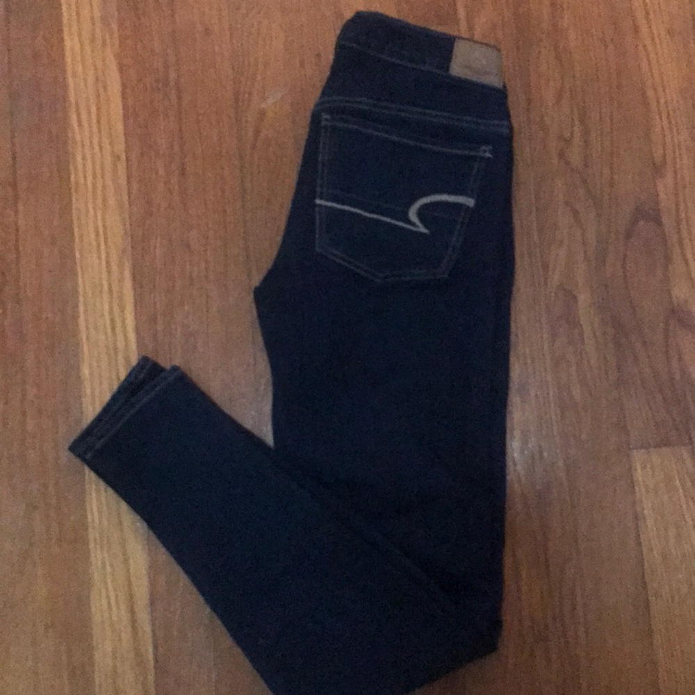 Super Stretch  Dark wash AE Jeans 6L